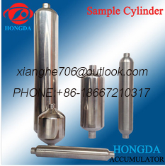 hydraulic gas bottle gas sampling cylinder for sampling system used for oil pipe industry