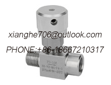 SSL needle valve for hydraulic connections